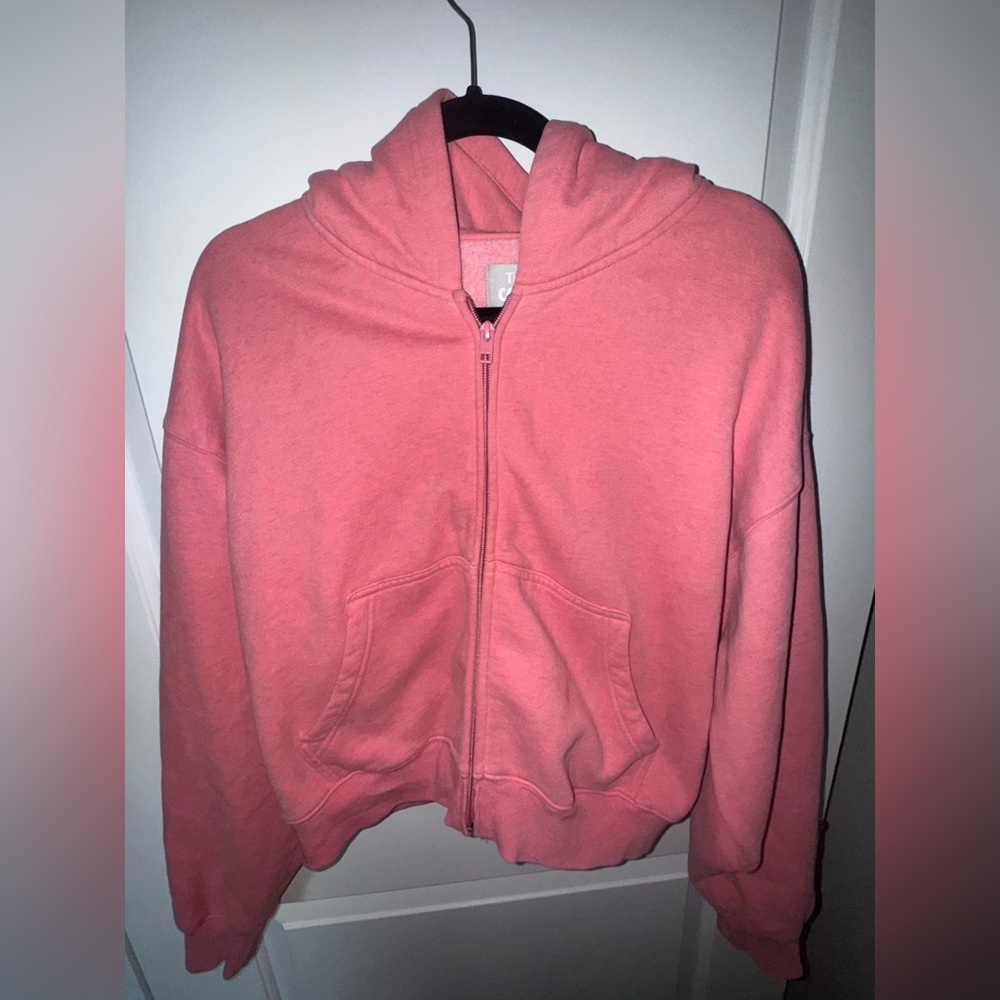 TNA Pink Zip-Up Hoodie